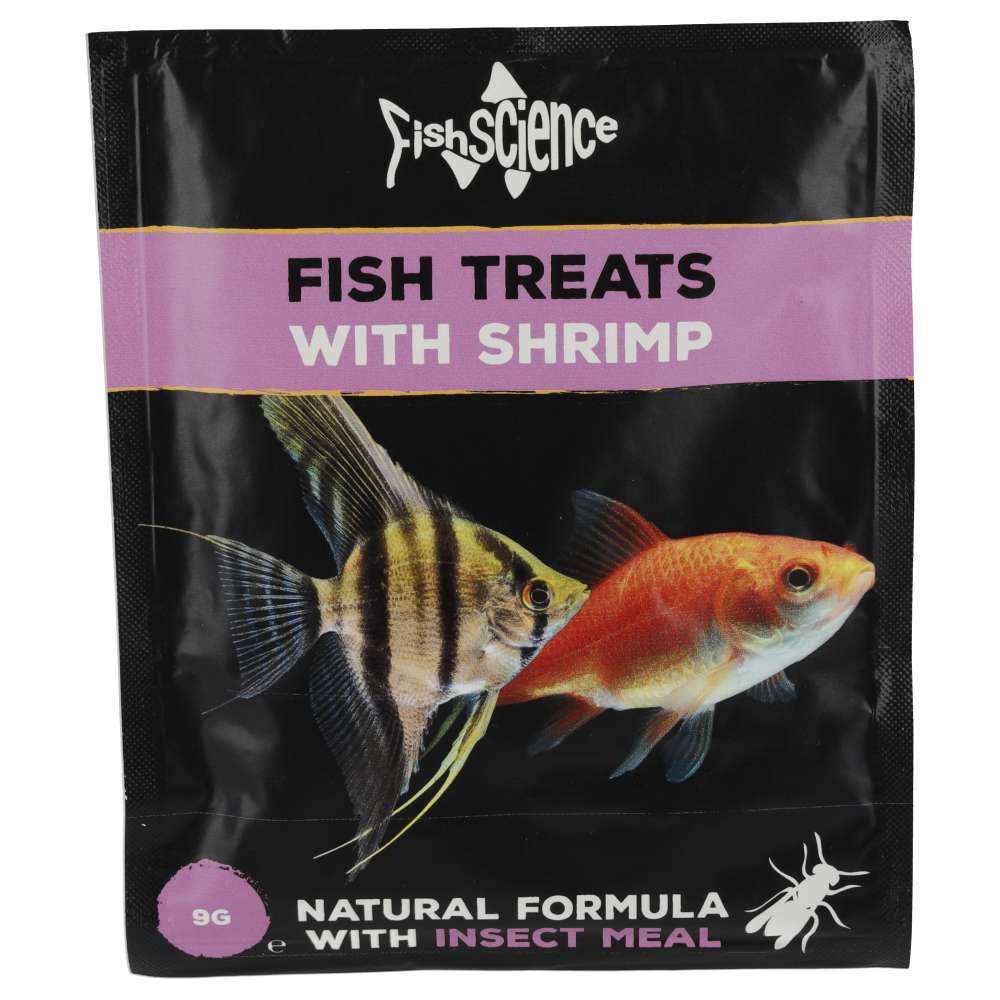 Fish Science Fish Treats with Shrimp 9g