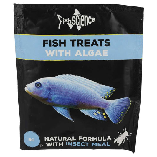 Fish Science Fish Treats with Algae 9g