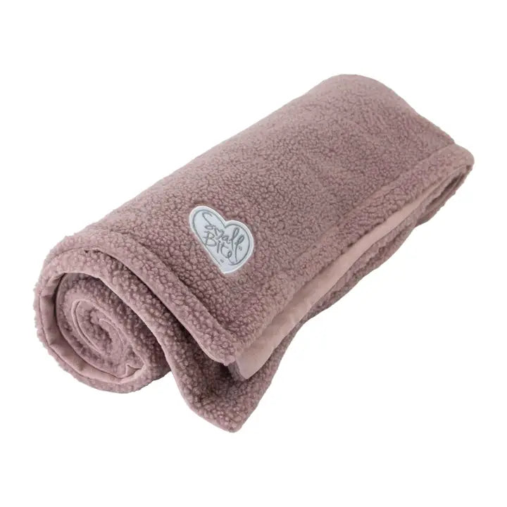 Ancol Small Bite Teddy Blanket 150x100cm - Rose