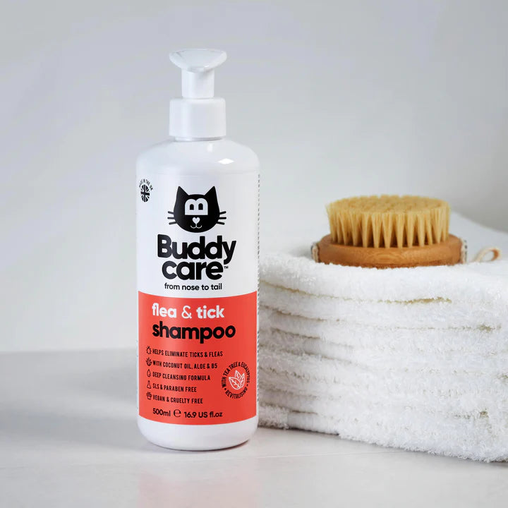 Buddycare Cat Flea Shampoo 500ml