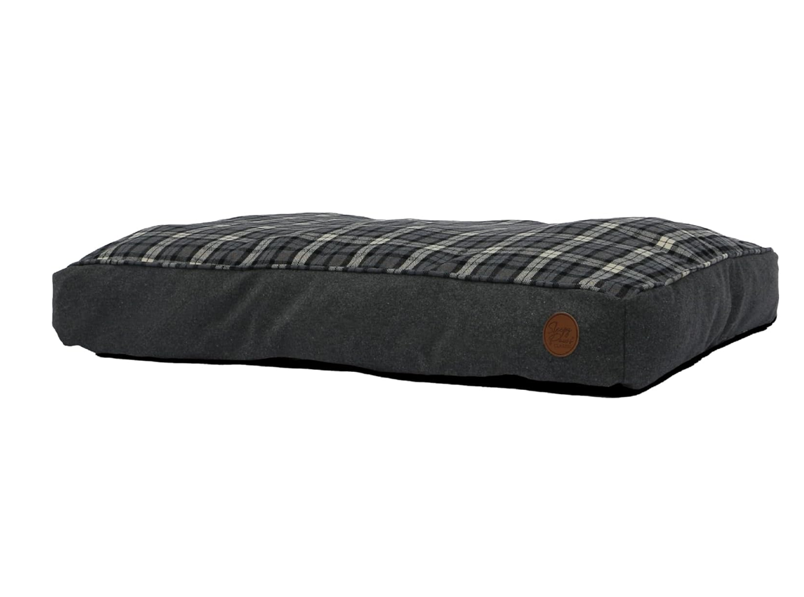 Ancol Black & Grey Tartan Mattress
