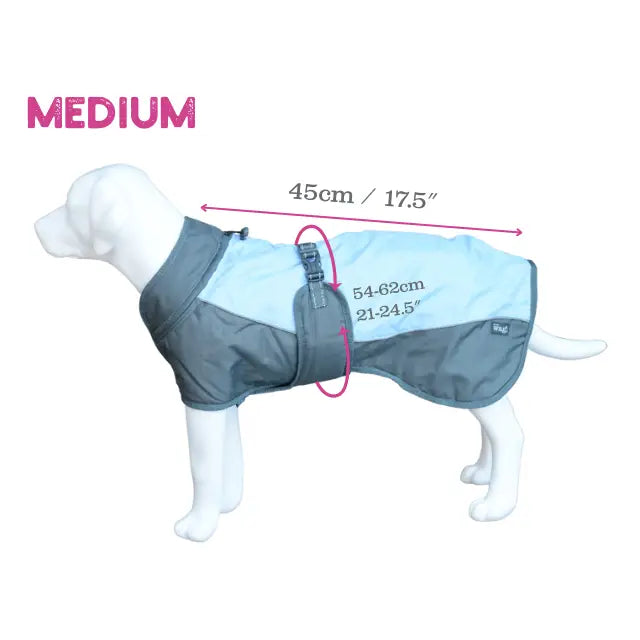 Henry Wag Waterproof Coat Blue