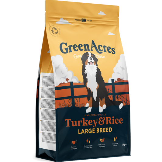 GreenAcres Large breed turkey & rice