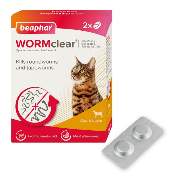 Beaphar WORMclear Cats up to 6kg (2)