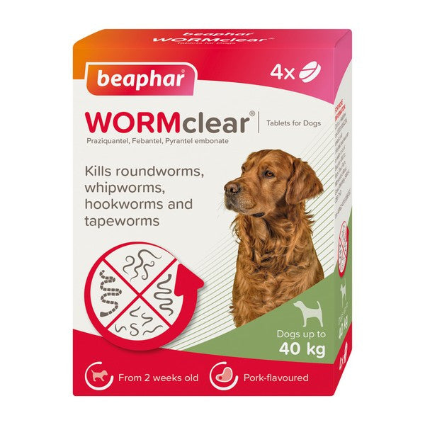 Beaphar WORMclear Dogs up to 40kg (4)