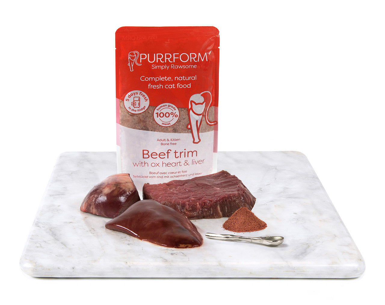 Purrform 5 Days Fresh 300g - Beef Trim
