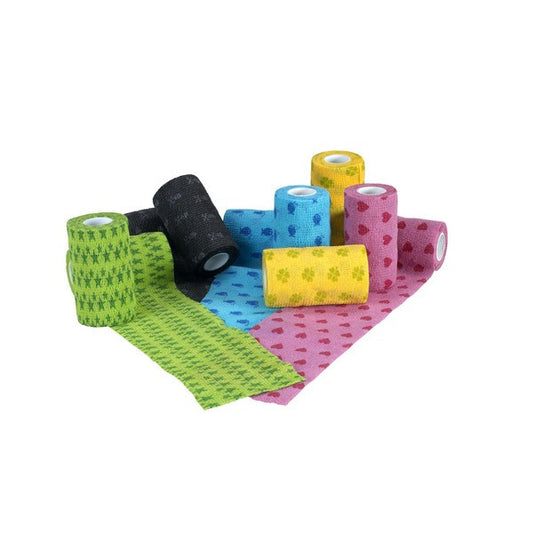 Kruuse Fun-Flex Pet Bandage Vet Wrap 7.5cm