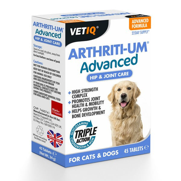 VetIQ Arthriti-Um Advanced 45 Tablets