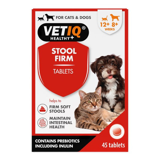 M&C VetIQ Stool Firm Tablets (45 Tabs)