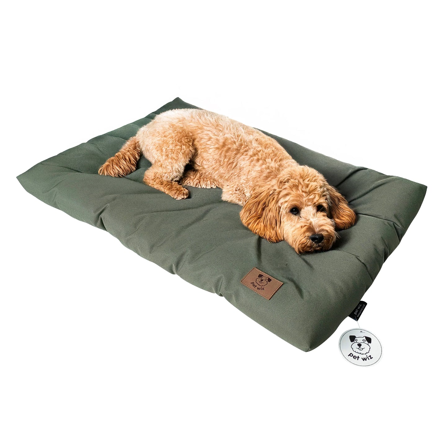 Pet Wiz Crate Mat Olive