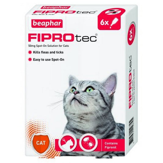 Beaphar Fiprotec Spot On Cat 50mg (6)