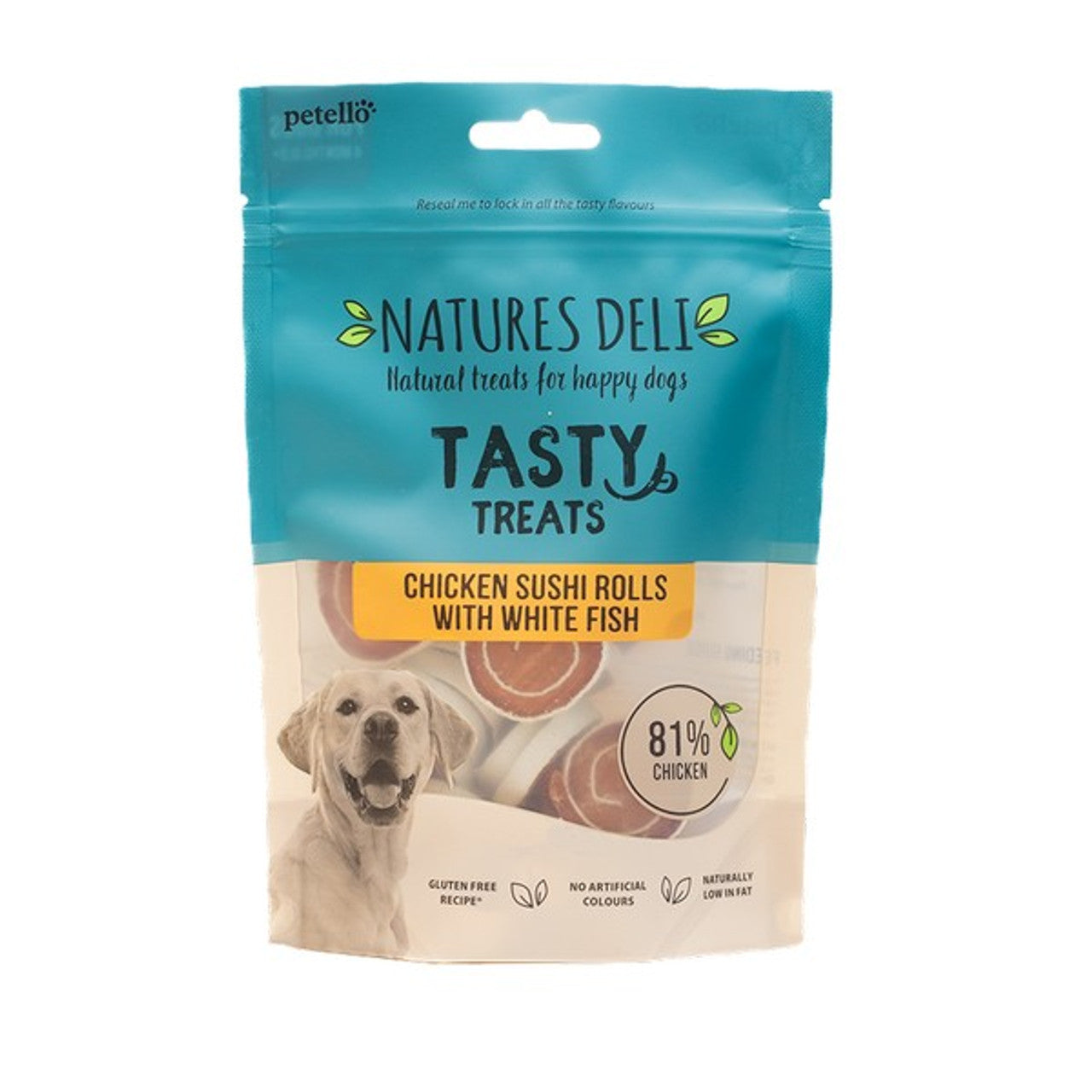 Natures Deli Chicken & Fish Sushi Rolls 100g