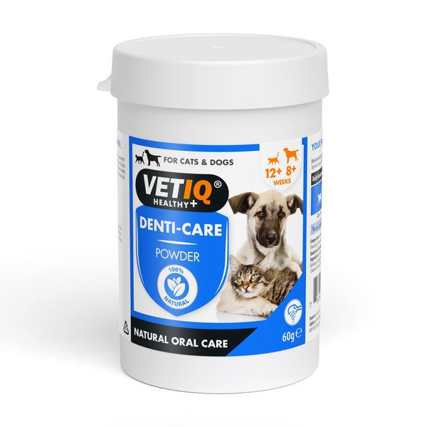 M&C VetIQ 2-in-1 Denticare Powder 60g