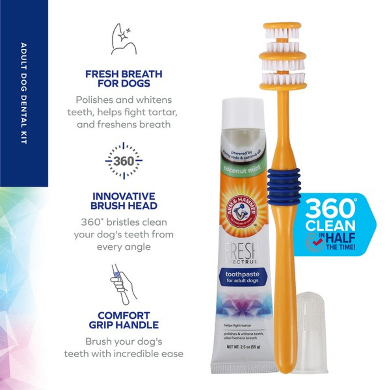 Arm & Hammer Fresh Coconut Dental Kit Dogs