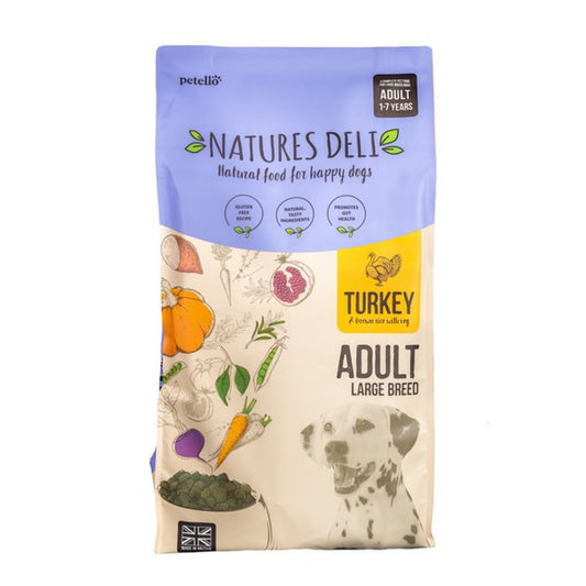 Natures Deli Large Breed Turkey 12kg