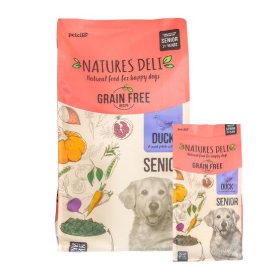 Natures Deli Senior Grain Free Duck 12kg