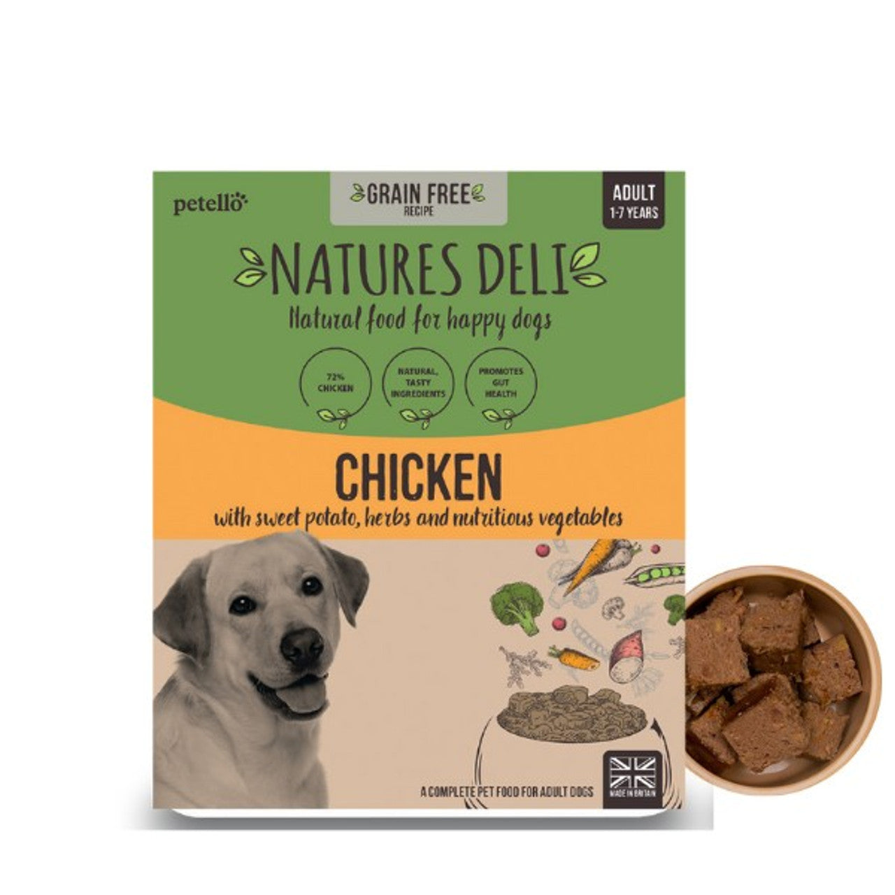 Natures Deli Grain Free Chicken 395g