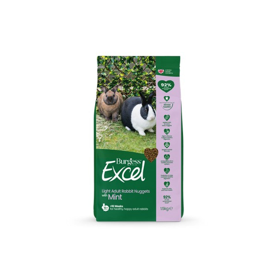 Burgess Excel Light Rabbit Mint 1.5kg