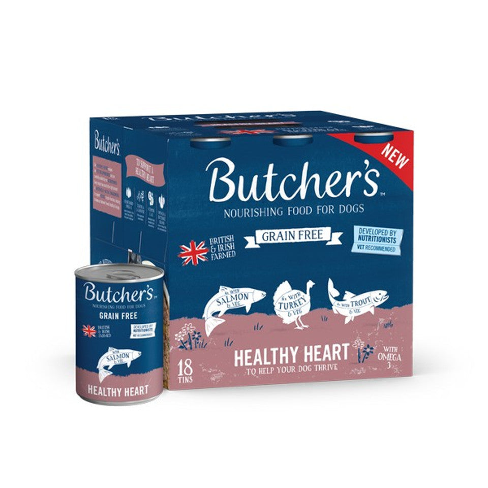 Butchers Healthy Heart Tins 18x390g