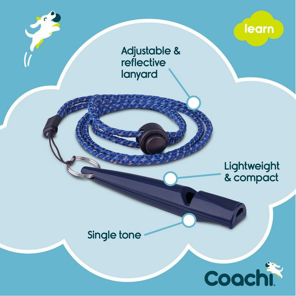 Company of Animals Coachi Training Whistle Navy