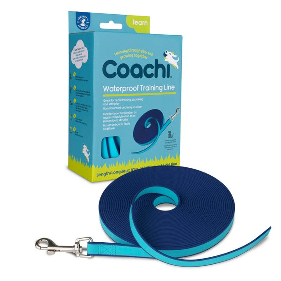 Company of Animals Waterproof Training Line Navy 10m