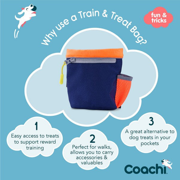 Company of Animals Coachi Train & Treat Bag Navy