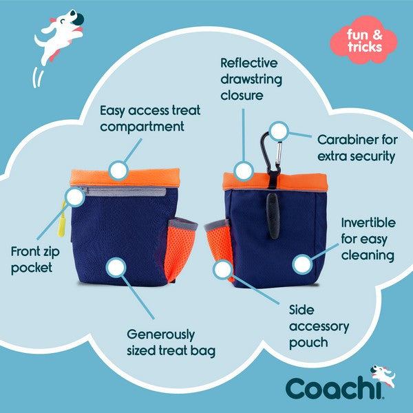 Company of Animals Coachi Train & Treat Bag Navy