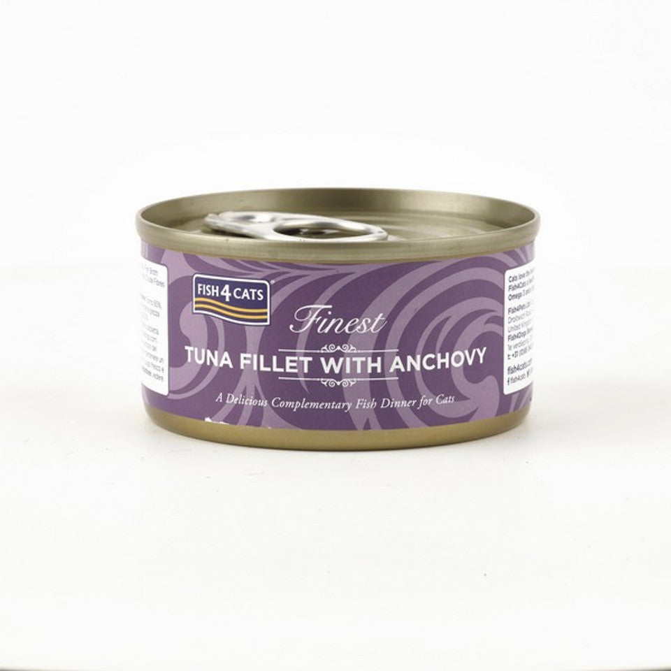 Fish4Cats Tuna With Anchovy 70g