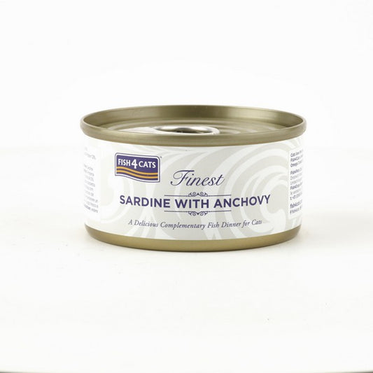 Fish4Cats Sardine With Anchovy 70g