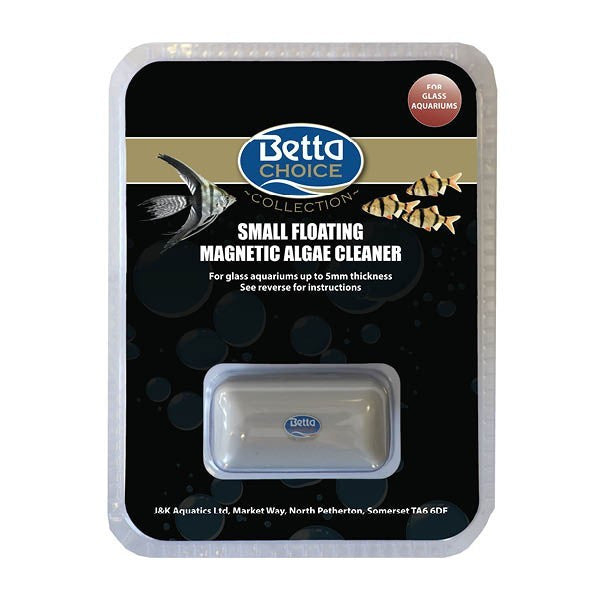 Betta Choice Small Floating Magnetic Algae Cleaner for Glass Tanks
