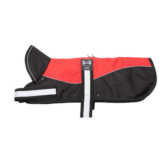 Animate Padded Coat Red & Black