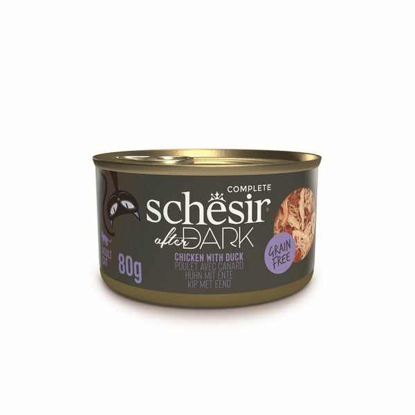 Schesir Dark Cat Chicken & Duck 80g