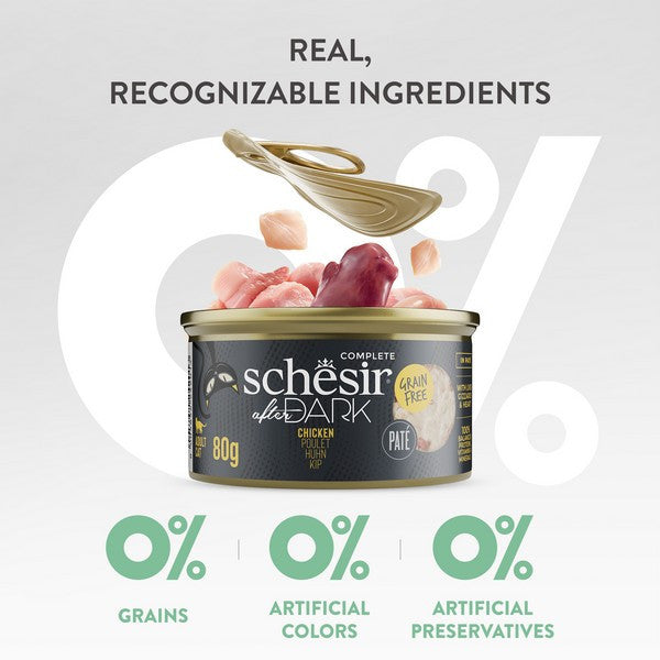 Schesir Dark Pate Chicken & Duck 80g