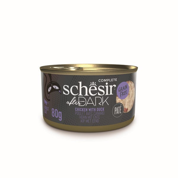 Schesir Dark Pate Chicken & Duck 80g