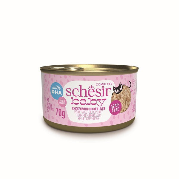 Schesir Baby Kitten Chicken & Liver 70g