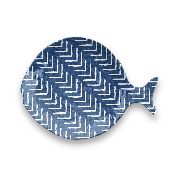 Tarhong Indigo Oasis Cat Saucer Dish
