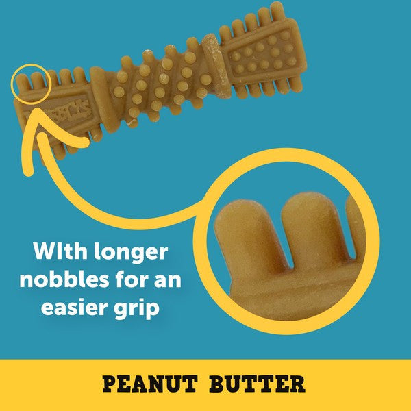 Nobblys Tough Brush Peanut Butter 25g
