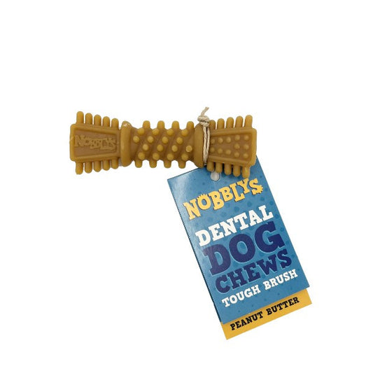 Nobblys Tough Brush Peanut Butter 25g
