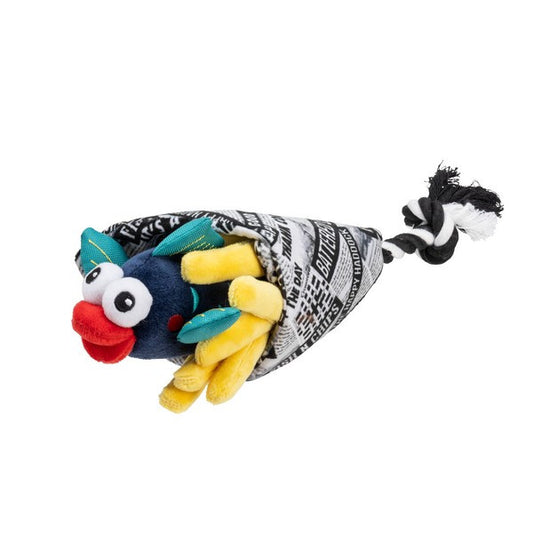 House of Paws Fish and Chips Toy 32cm