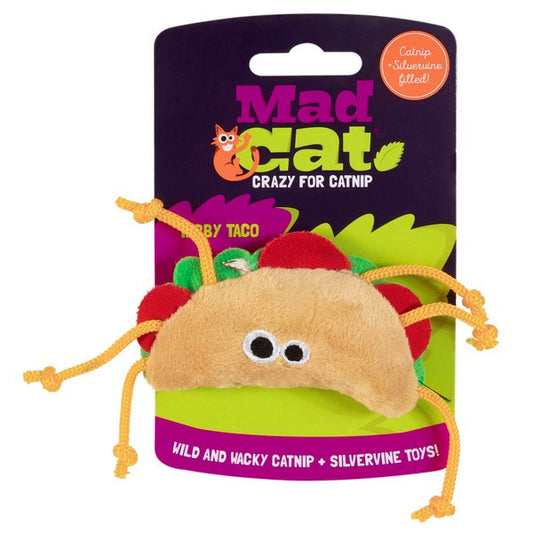 Mad Cat Catnip Toys Tabby Taco