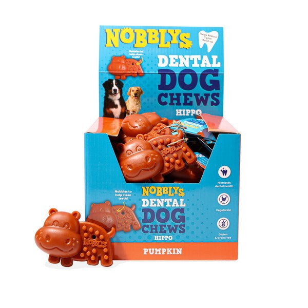 Nobblys Animal Hippo Pumpkin 40g