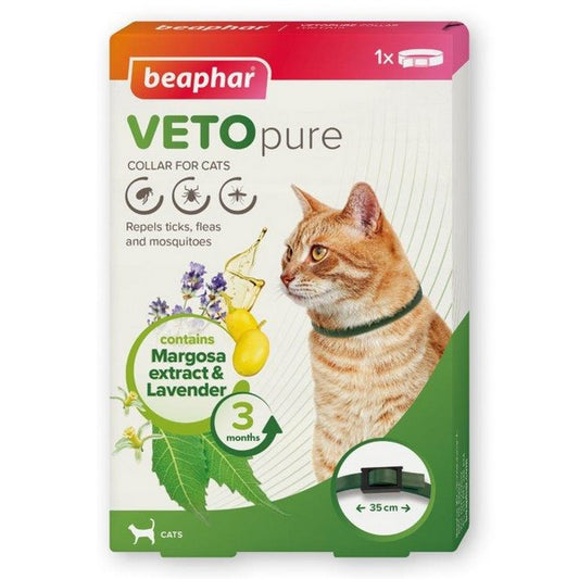 Beaphar VETOpure Cat Collar Green