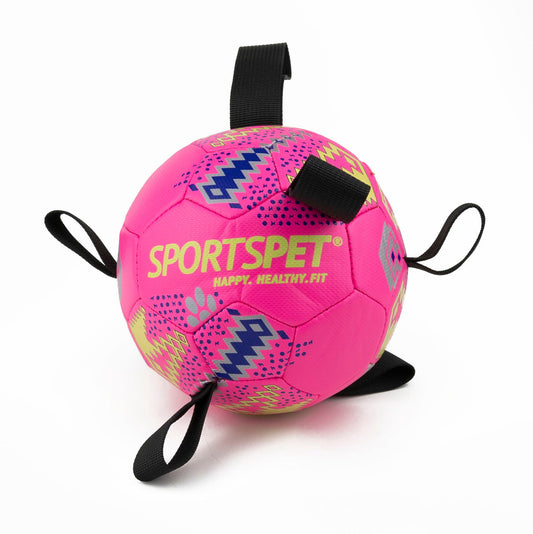 Sportspet Tab Football Pink - Size 2