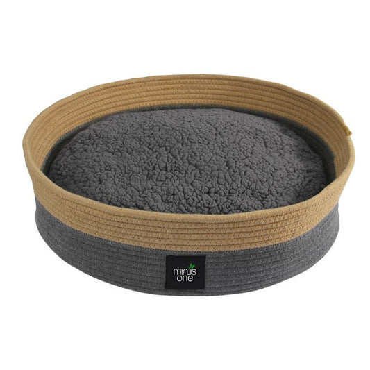 All For Paws Minus One Cat Cuddler Bed - Sand