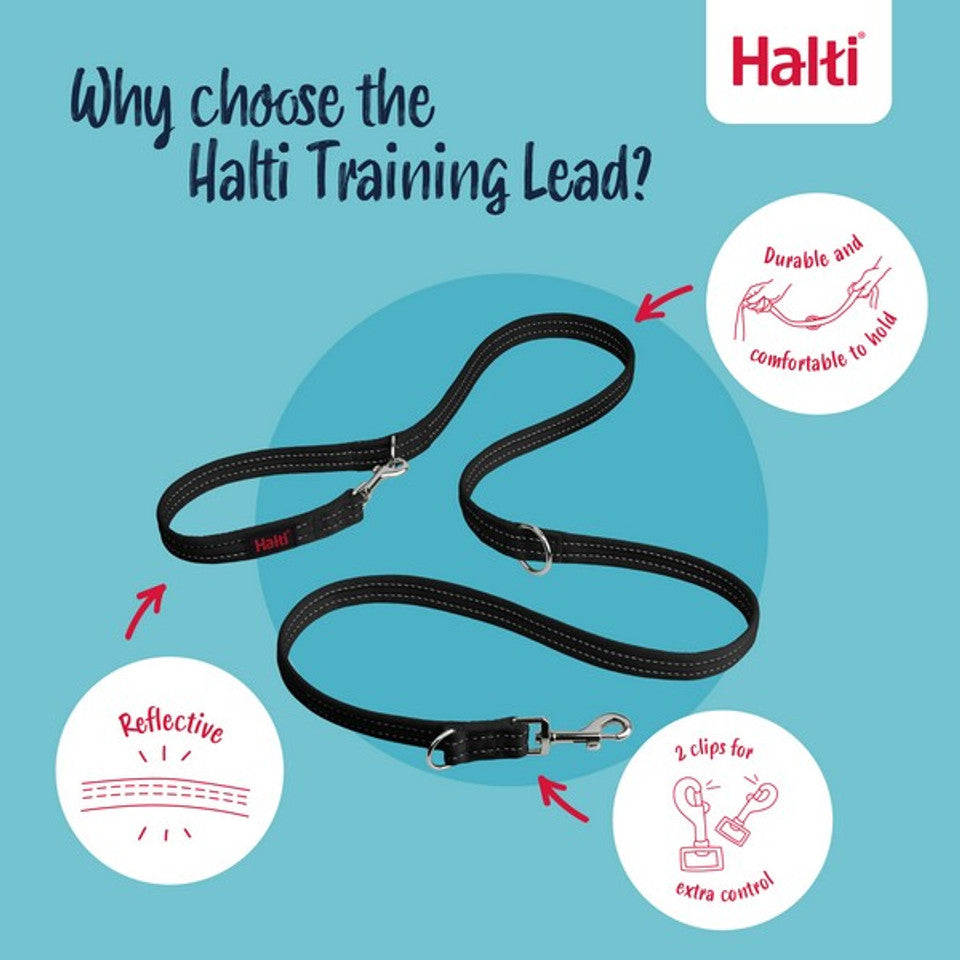 Company of Animals Halti Training Lead Black Large