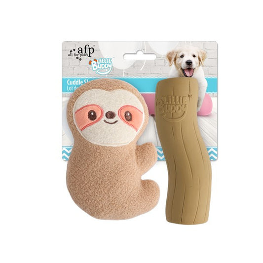 All For Paws Little Buddy Cuddle Sloth 2pk