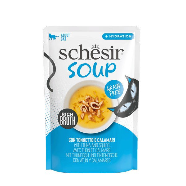 Schesir Soup Tuna with Calamari 40g