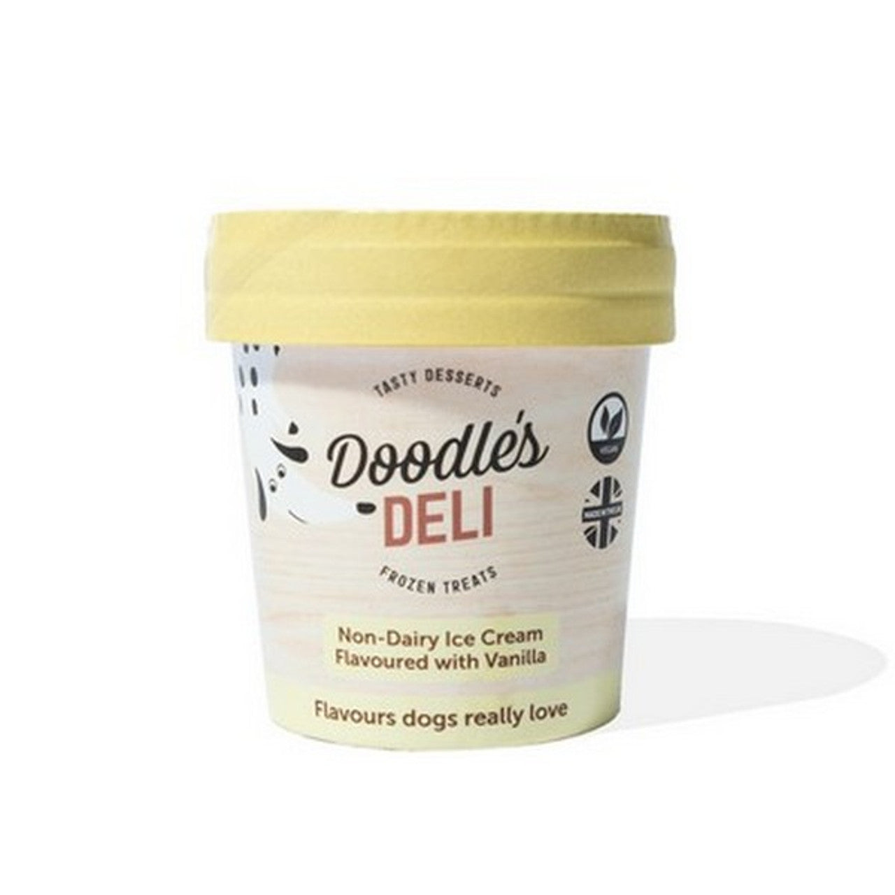 Doodles Deli Frozen Doggy Treats 125ml - Vanilla