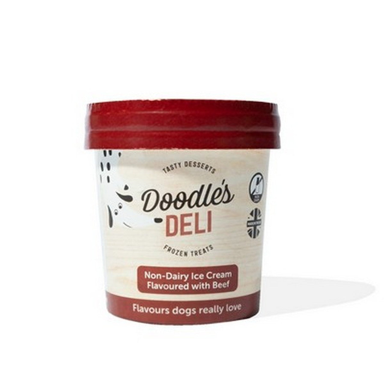 Doodles Deli Frozen Doggy Treats 125ml - Beef