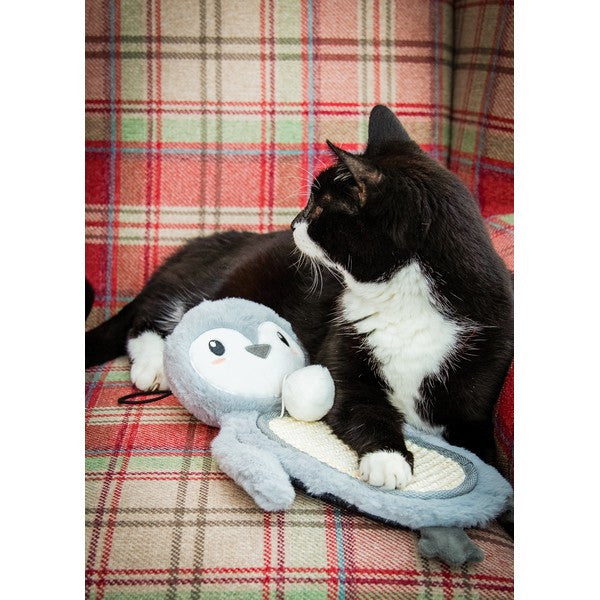 Rosewood Mr Poppy Penguin Cat Scratcher Toy